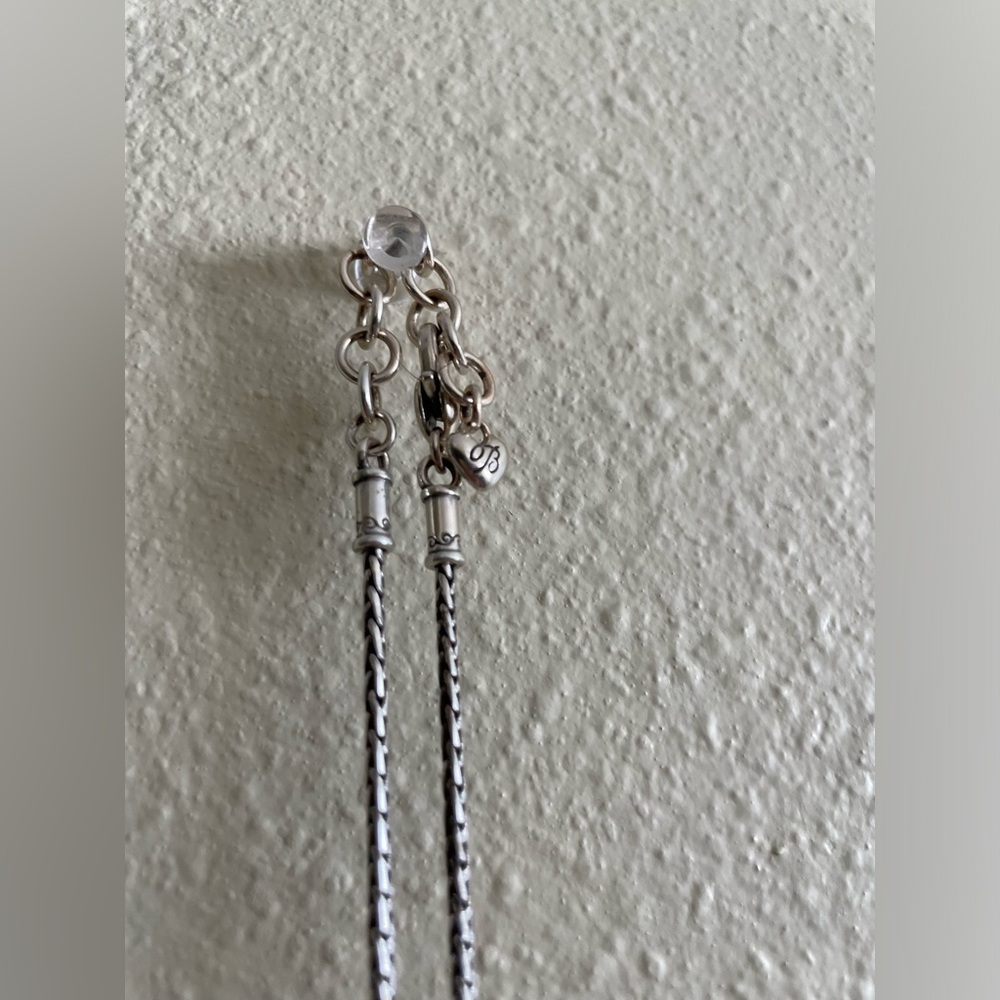 Brighton Shower of Hearts Silver Pendant Necklace - Picture 4 of 5